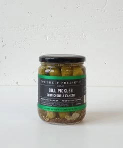 Top Shelf Preserves Local Goodness Dill Pickles