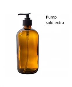 NU Grocery Bags & Containers Boston Round Glass Bottle