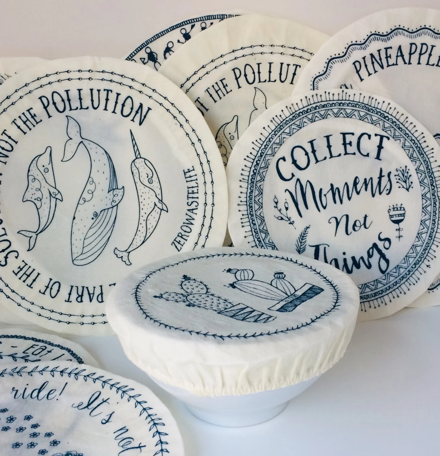 Your Green Kitchen Kitchen Waxed Dish/Bowl Cover 1 Your Green Kitchen Kitchen Waxed Dish/Bowl Cover