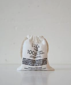 Culture Sauvage Bamboo Cotton Swabs (Set Of 100)