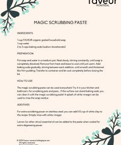 Faveur Organic Grated Household Soap Cleaning