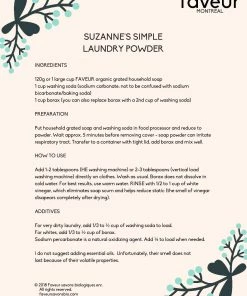 Faveur Organic Grated Household Soap Cleaning