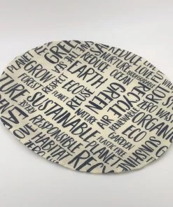 Your Green Kitchen Kitchen Waxed Dish/Bowl Cover 13 Your Green Kitchen Kitchen Waxed Dish/Bowl Cover