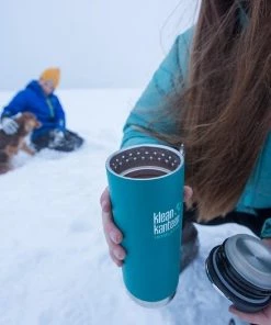 Klean Kanteen Insulated Wide Mouth Bottle 16 Oz On The Go