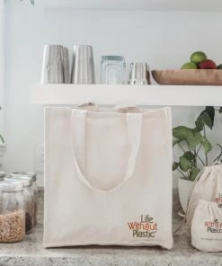 Life Without Plastic Bags & Containers The Zero Waster's Shopping Tote