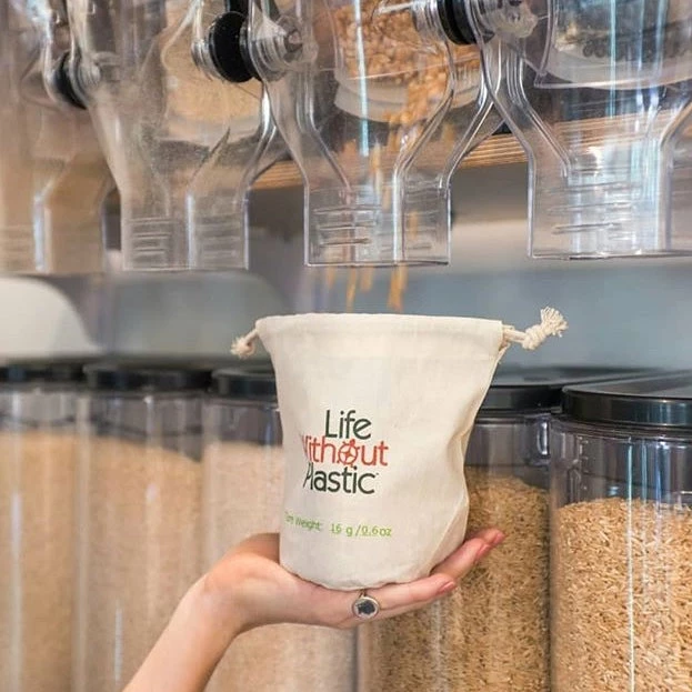 Life Without Plastic Organic Cotton Bulk Bag With Flat Bottom Bags & Containers 5 Life Without Plastic Organic Cotton Bulk Bag With Flat Bottom Bags & Containers