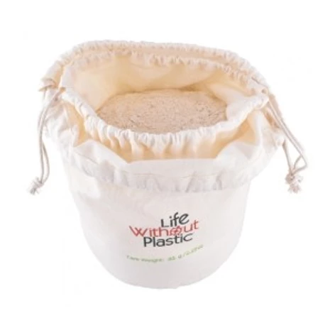 Life Without Plastic Organic Cotton Bulk Bag With Flat Bottom Bags & Containers 1 Life Without Plastic Organic Cotton Bulk Bag With Flat Bottom Bags & Containers