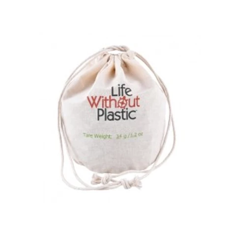 Life Without Plastic Organic Cotton Bulk Bag With Flat Bottom Bags & Containers 2 Life Without Plastic Organic Cotton Bulk Bag With Flat Bottom Bags & Containers