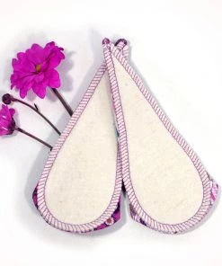 Oko Creations Reusable Mini Pantyliners For Thongs (Set Of 2)