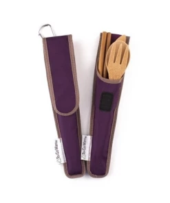To Go Ware Bamboo Utensils In A Pouch