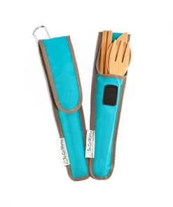 To Go Ware Bamboo Utensils In A Pouch