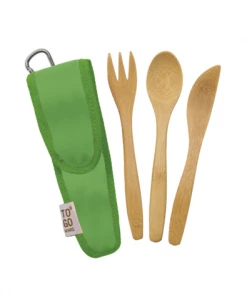 To Go Ware On The Go Bamboo Utensils For Kids In A Pouch