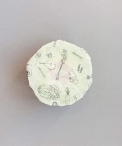 Abeego 3 MEDIUM Beeswax Food Wraps 5 Abeego 3 MEDIUM Beeswax Food Wraps