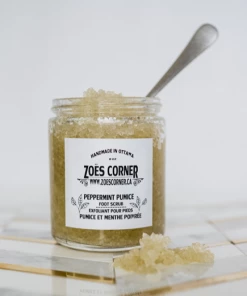 Zoe's Corner Peppermint Pumice Foot Scrub
