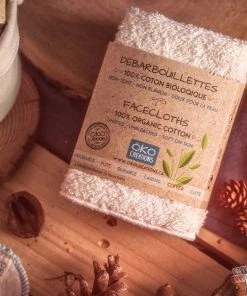 Oko Creations Organic Cotton Face Cloths (Set Of 2)