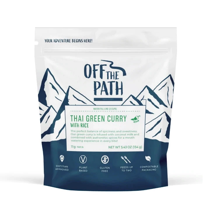 Off The Path Provisions Groceries (Ottawa-Gatineau Only) Thai Green Curry (Dehydrated Meal) 1 Off The Path Provisions Groceries (Ottawa-Gatineau Only) Thai Green Curry (Dehydrated Meal)