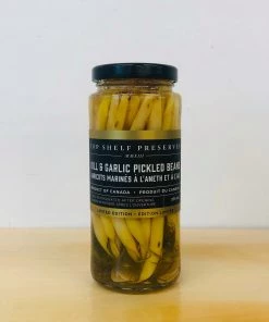 Top Shelf Preserves Dill & Garlic Pickled Beans Groceries (Ottawa-Gatineau Only)