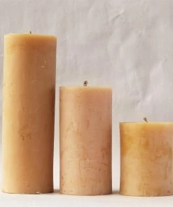 3 Acres Beeswax Pillar Candle